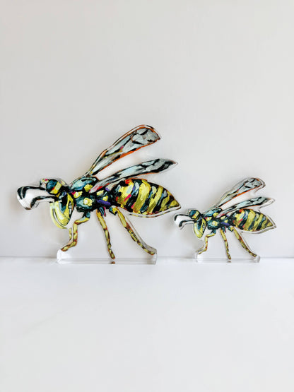 Yellow Jacket Acrylic Mini Shelfie