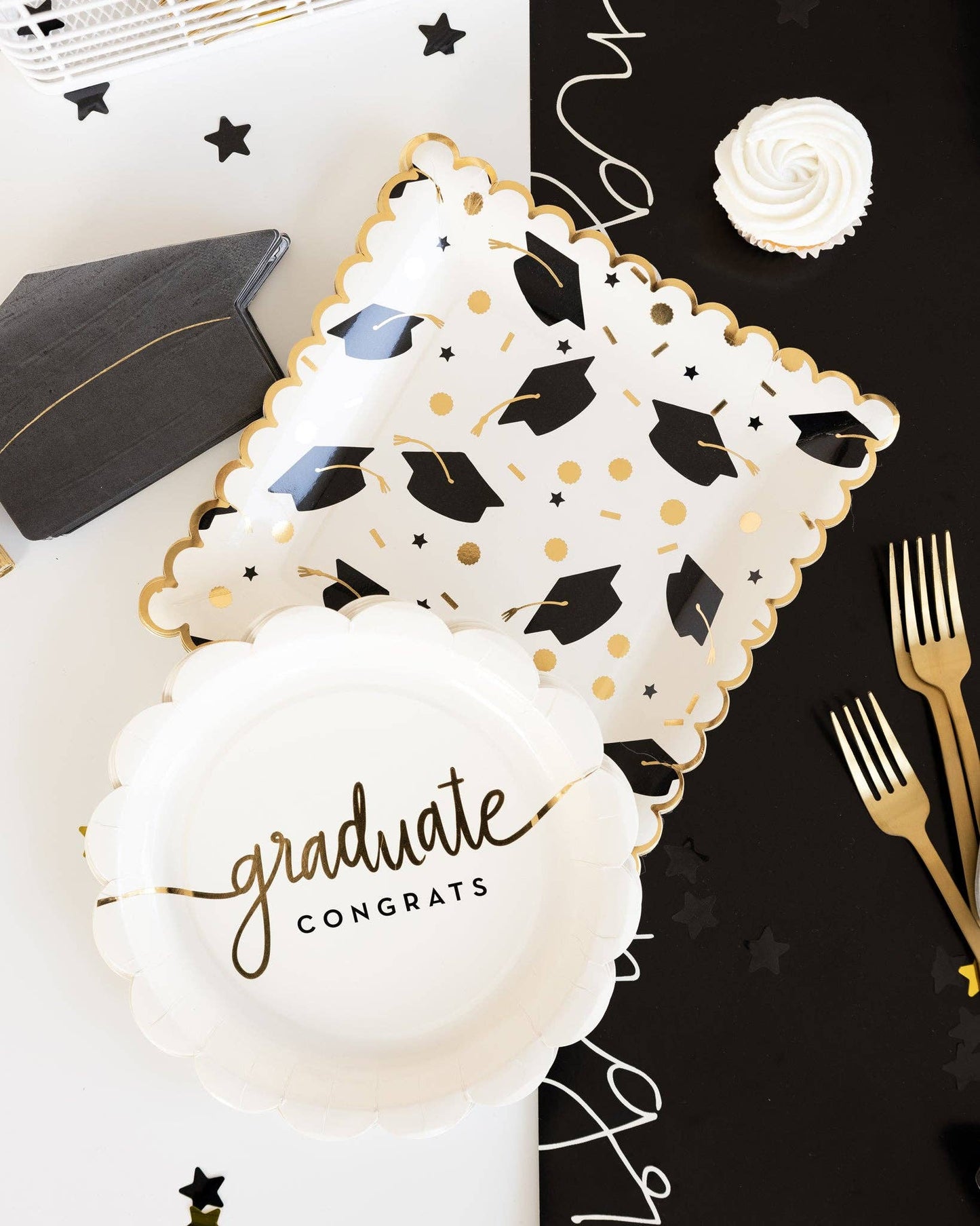 Graduation Cap Paper Napkin 18ct