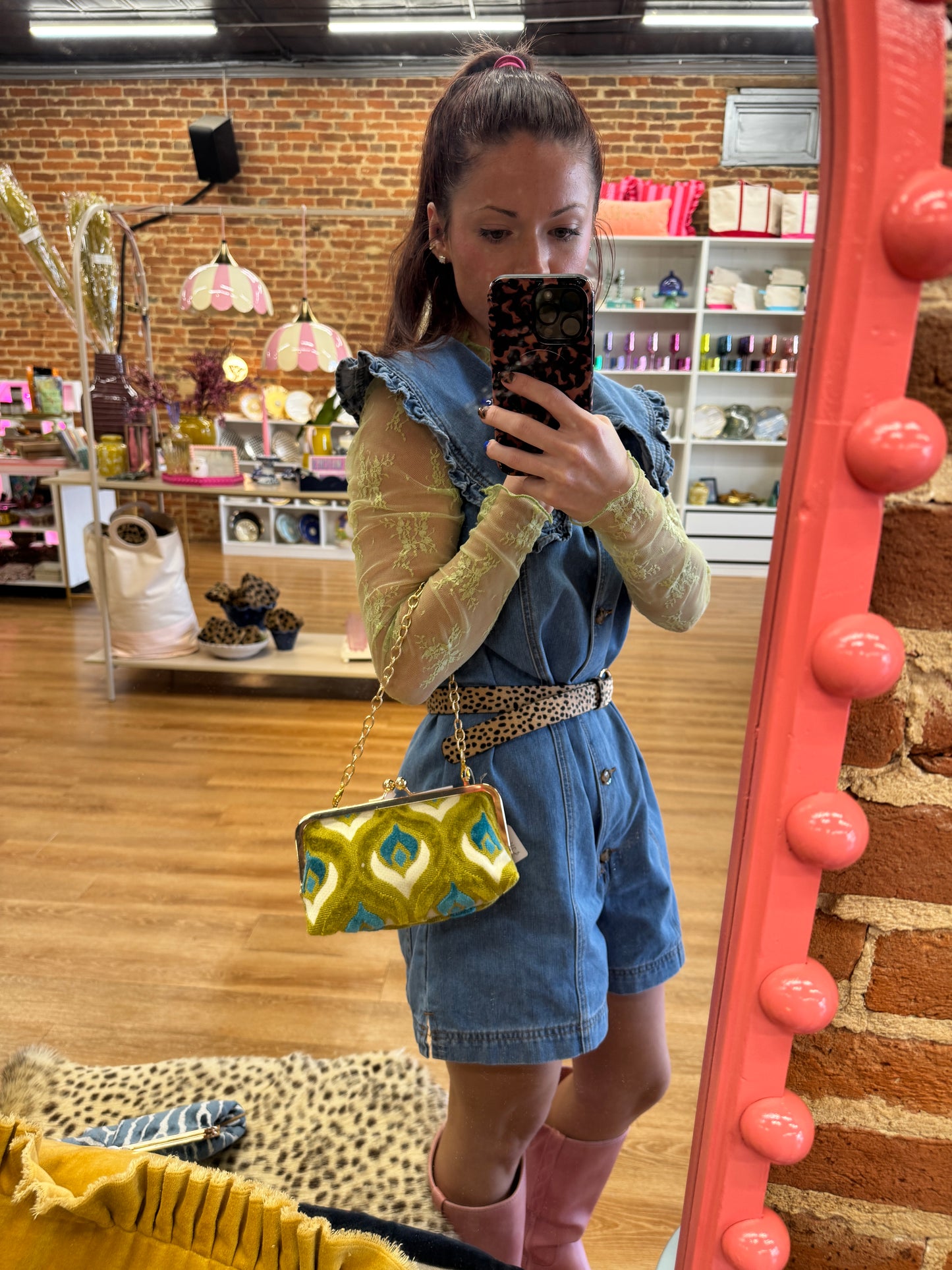 Glenda Gies Peacock Velvet “Trixie”