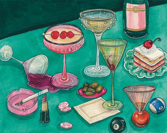 For the Girls Art Print: 5x7