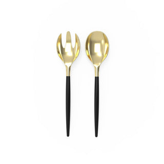 Black & Gold Serving Set