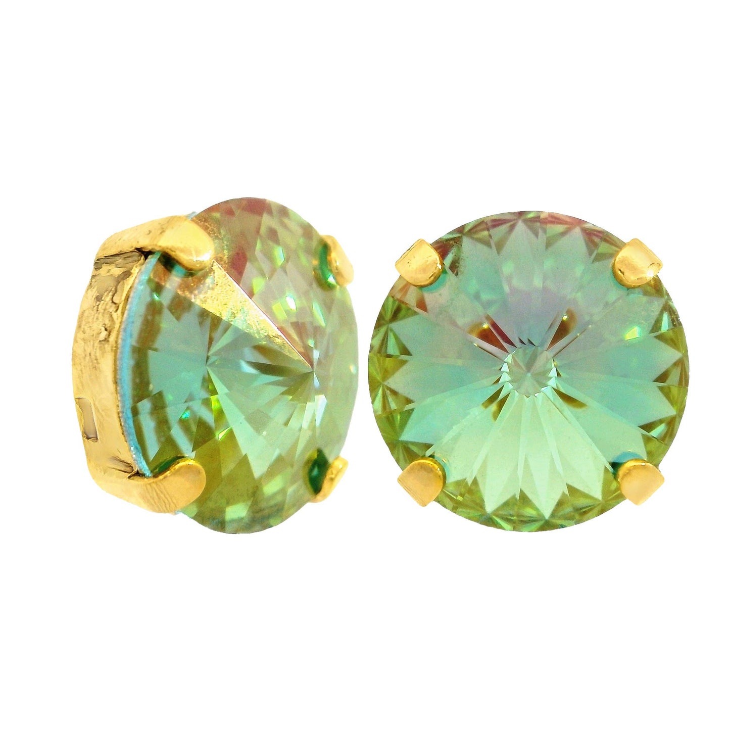 The Basics Studs: Indicolite