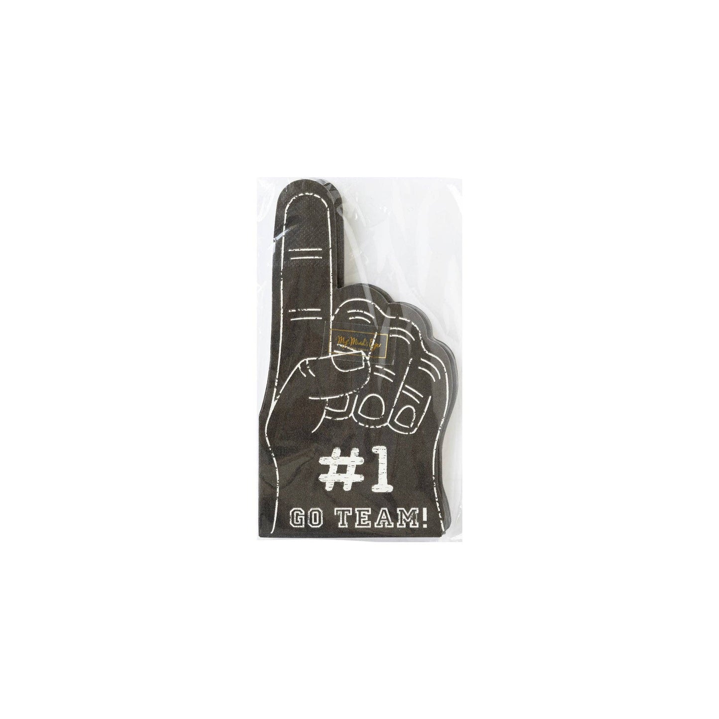 Football Foam Finger Napkin 24ct