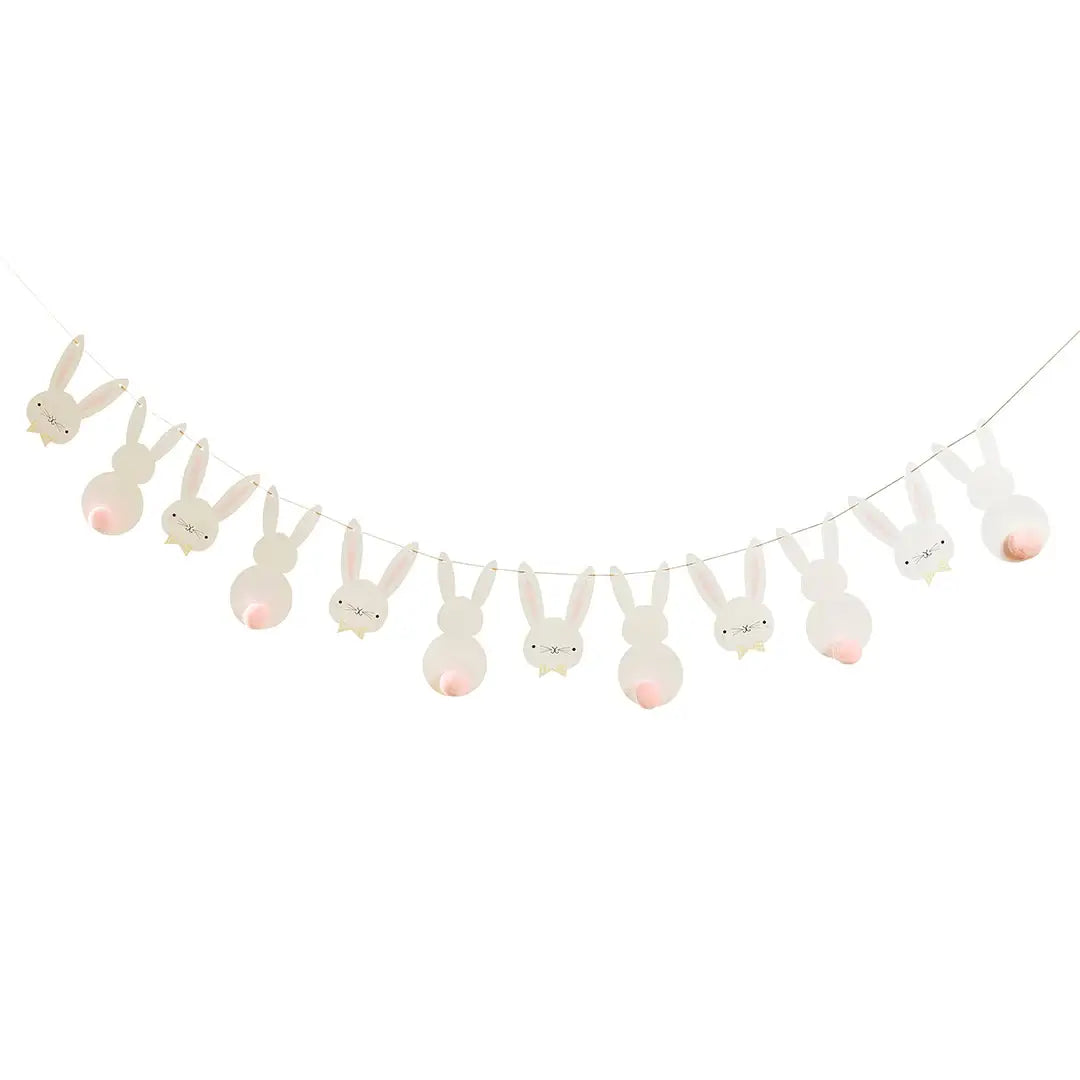 Bunny Pom Pom Garland 2M