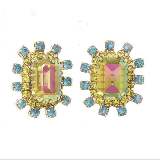 Sisi Earrings in Watermelon- Periodt  Brandy