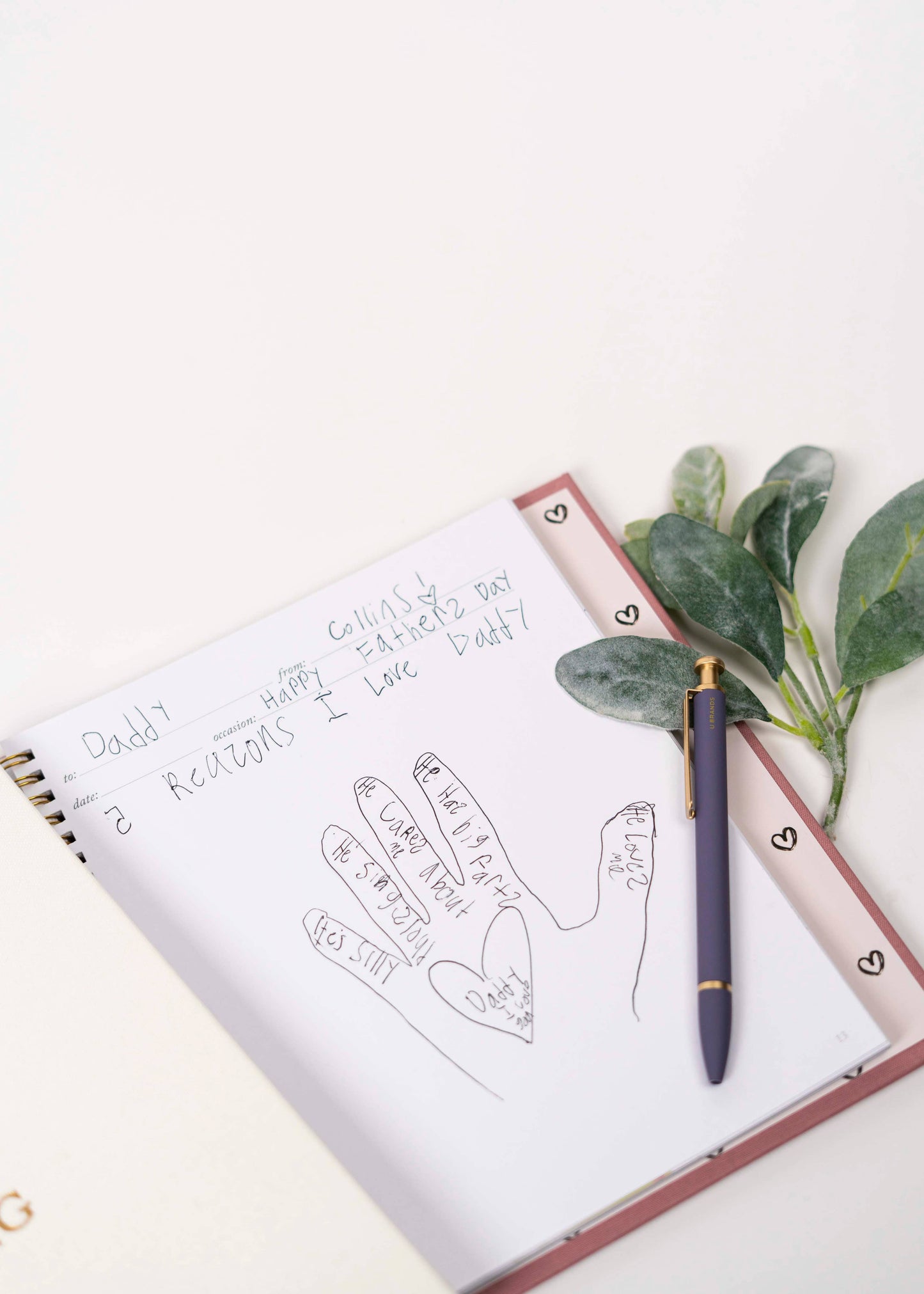 Cards Worth Keeping Journal | Birthday Card Organizer Book: White