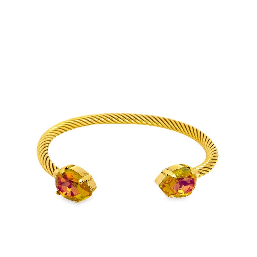 Charlotte Cuff in Pear: Blue