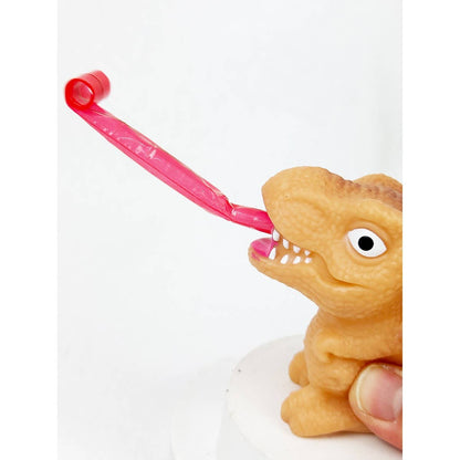 Dinosaur Squeeze Me Roll Up Tongue- 3 Colors