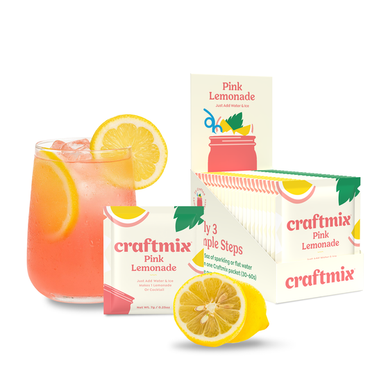Pink Lemonade Cocktail / Mocktail Mixer - Single Packet