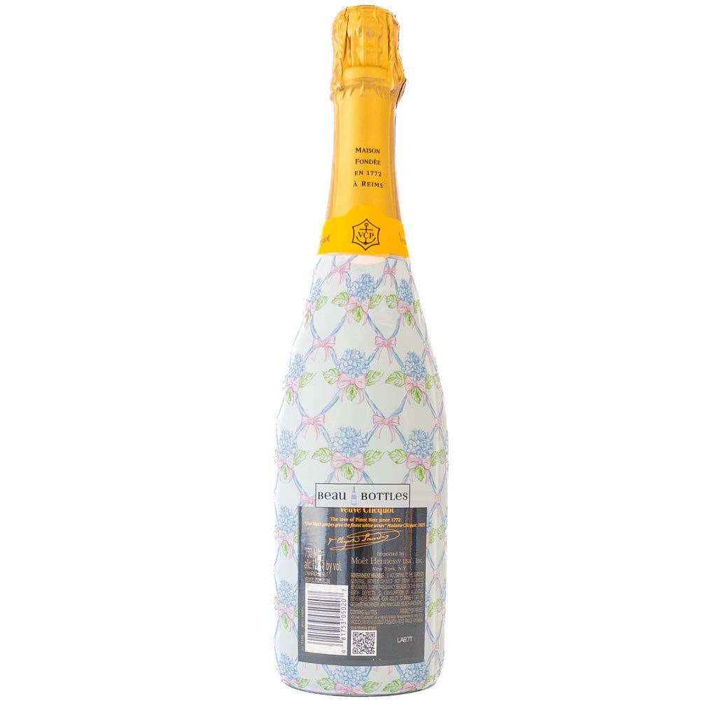 Beau Bottles Hydrangea Lattice - Champagne Collection