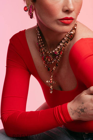 Jubilee Hoop Earrings in Candy Crush Colors: ABV