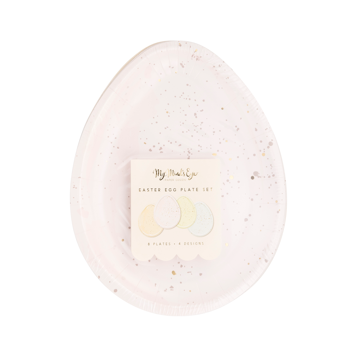 Pastels Easter Egg Plate Set 8ct