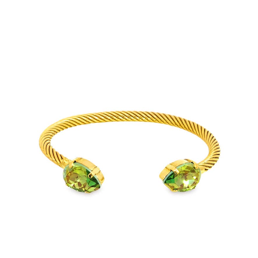 Charlotte Cuff in Pear: Blue