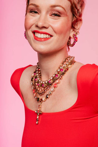 Jubilee Hoop Earrings in Candy Crush Colors: ABV