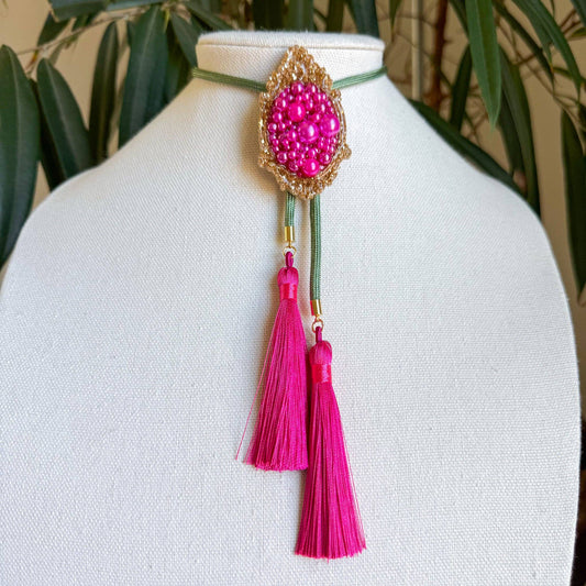 Bead Bolo No. 9 Necklace