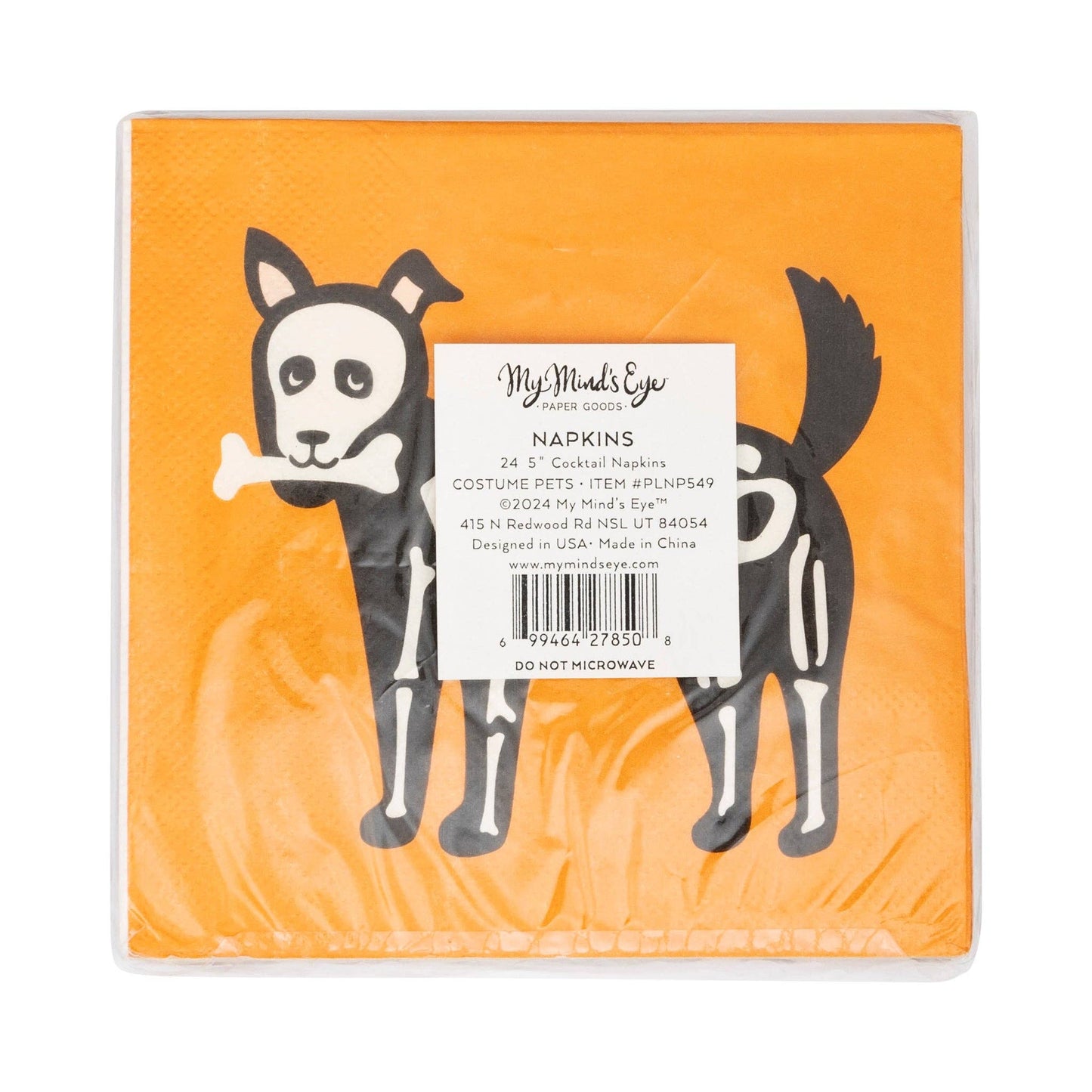 Costume Pets Cocktail Napkins 24ct