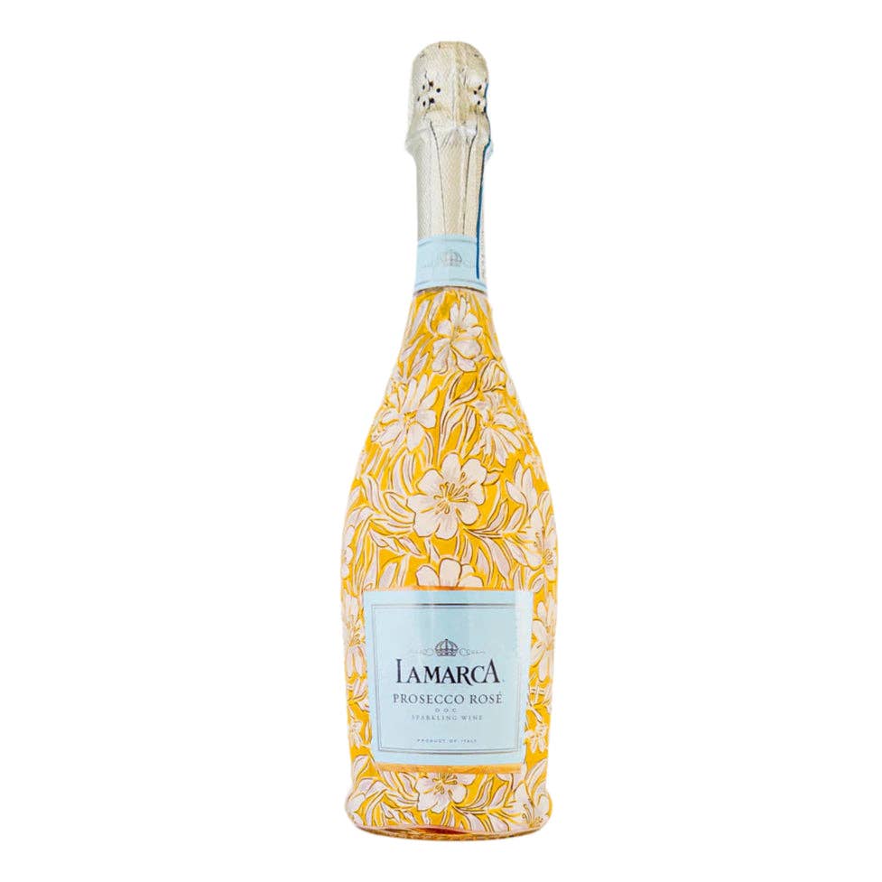 Beau Bottles Grandmillenial Gold Flower - Prosecco Collection