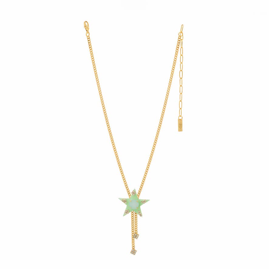 Bolo Star Necklace in Fairy Dust: Roselune