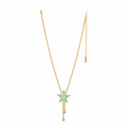 Bolo Star Necklace in Fairy Dust: Roselune