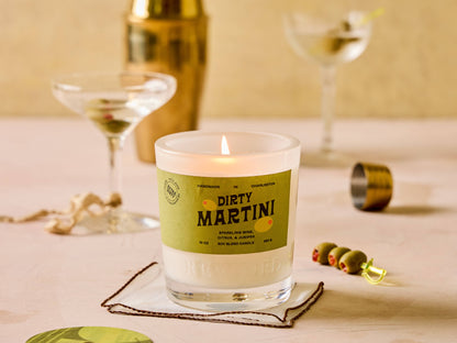 Rewined Dirty Martini Candle 10oz