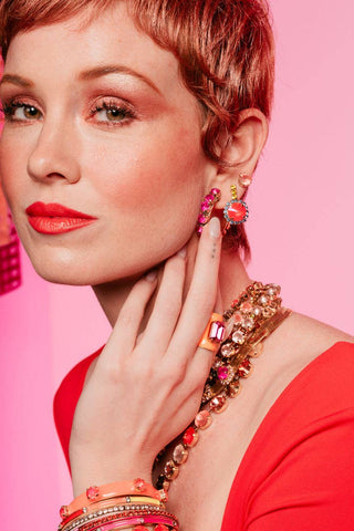 Jubilee Hoop Earrings in Candy Crush Colors: ABV