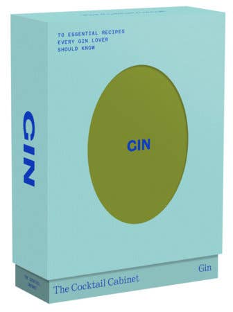 The Cocktail Cabinet: Gin | 50 Retro Mid-Century Mixology Recipe Cards