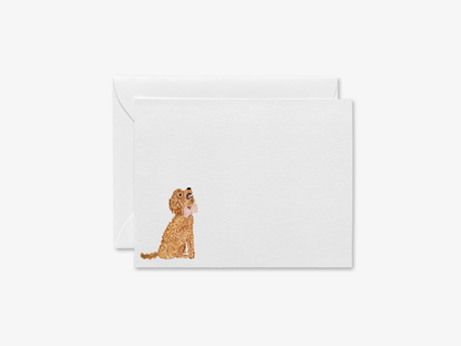 Goldendoodle Flat Notecards [Sets of 8]