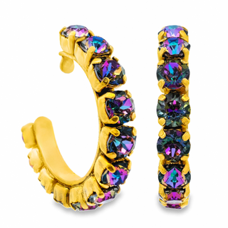 Jubilee Hoop Earrings in Candy Crush Colors: ABV
