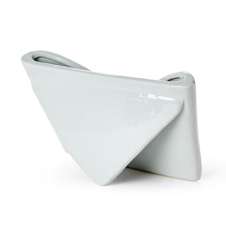 Blue & White Chinoiserie Ceramic Mail + Letter Holder