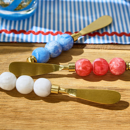 Marbled Resin Ball Spreader- 3 Color Options