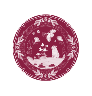 Pavillion Paper Maroon Bulldog Dinner Collegiate Paper Plates - 8 pack