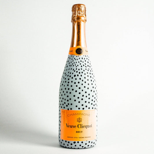 Beau Bottles Black and White Dots – Champagne Collection