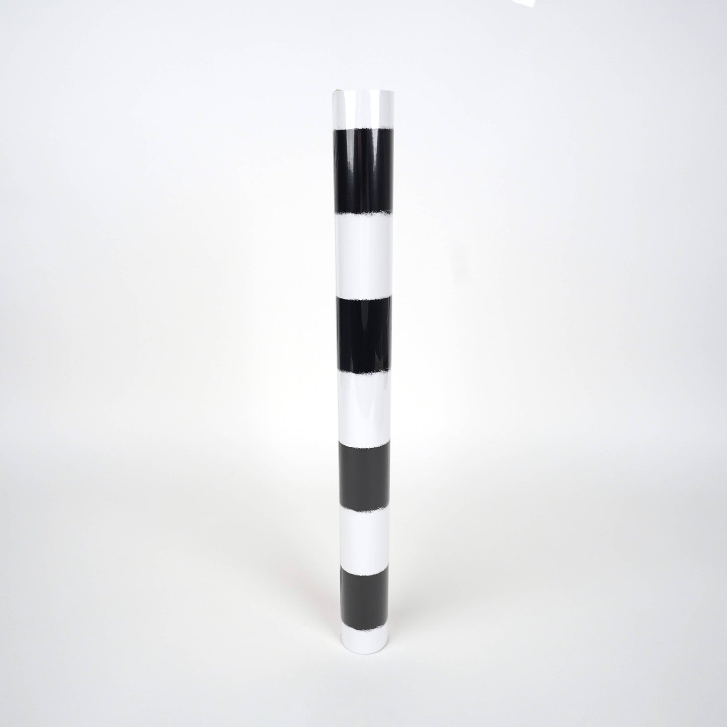 Black & White Stripe Paper Table Runner