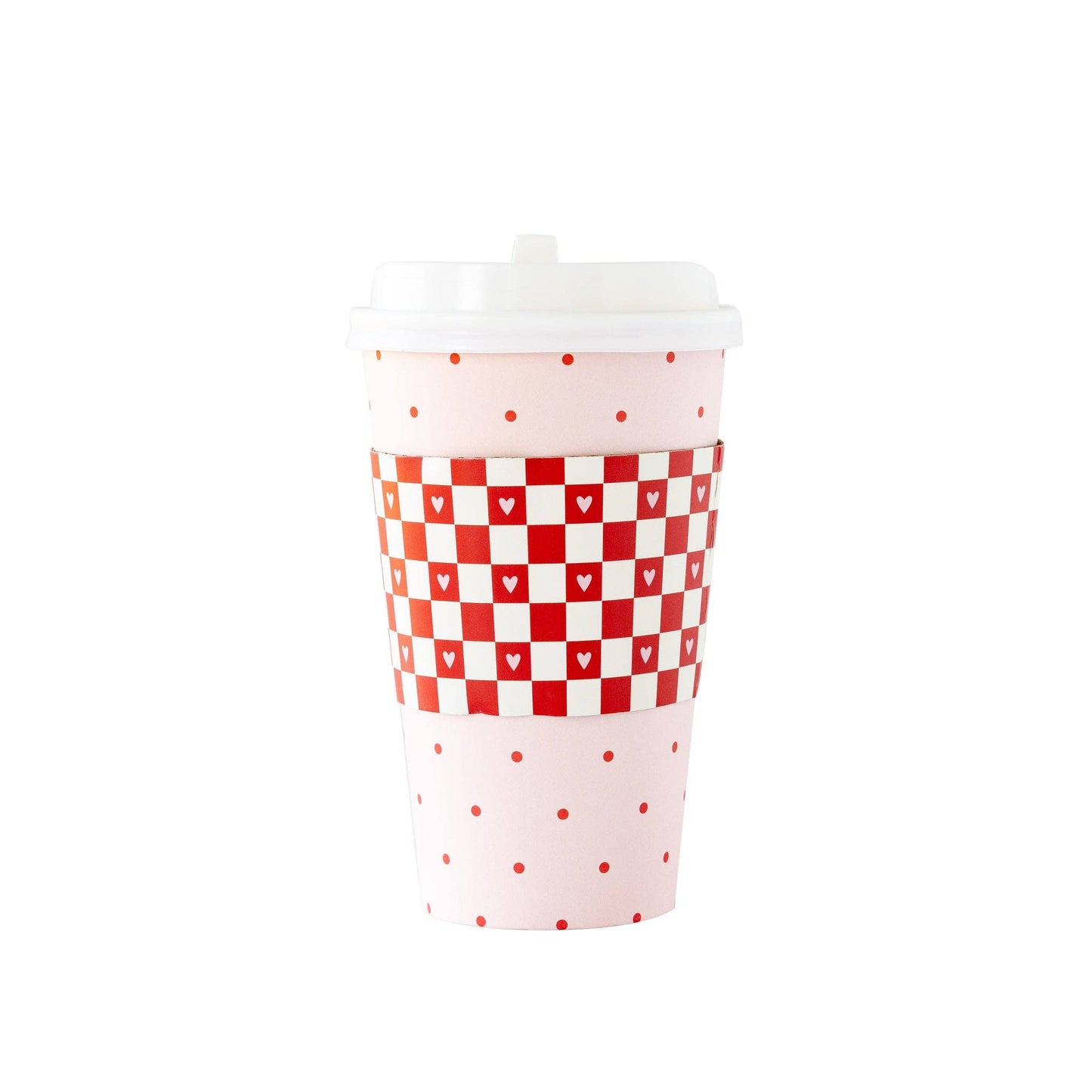 Red Checks To-Go Cup 8ct