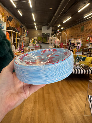 Pavillion Paper Oxford Rebel Mini Hors d'oeuvre Paper Plates - 50pk