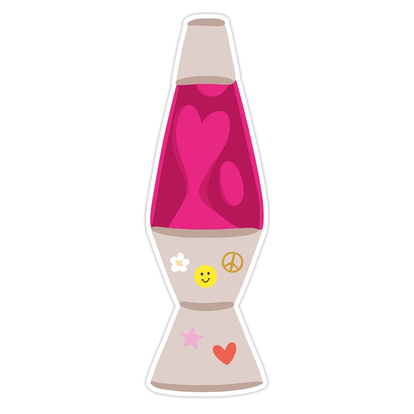 Lava Lamp Die Cut Bookmark