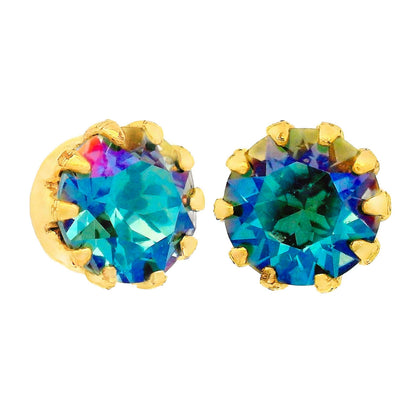 Mini Chrisley Studs: Tanzanite Glimmer