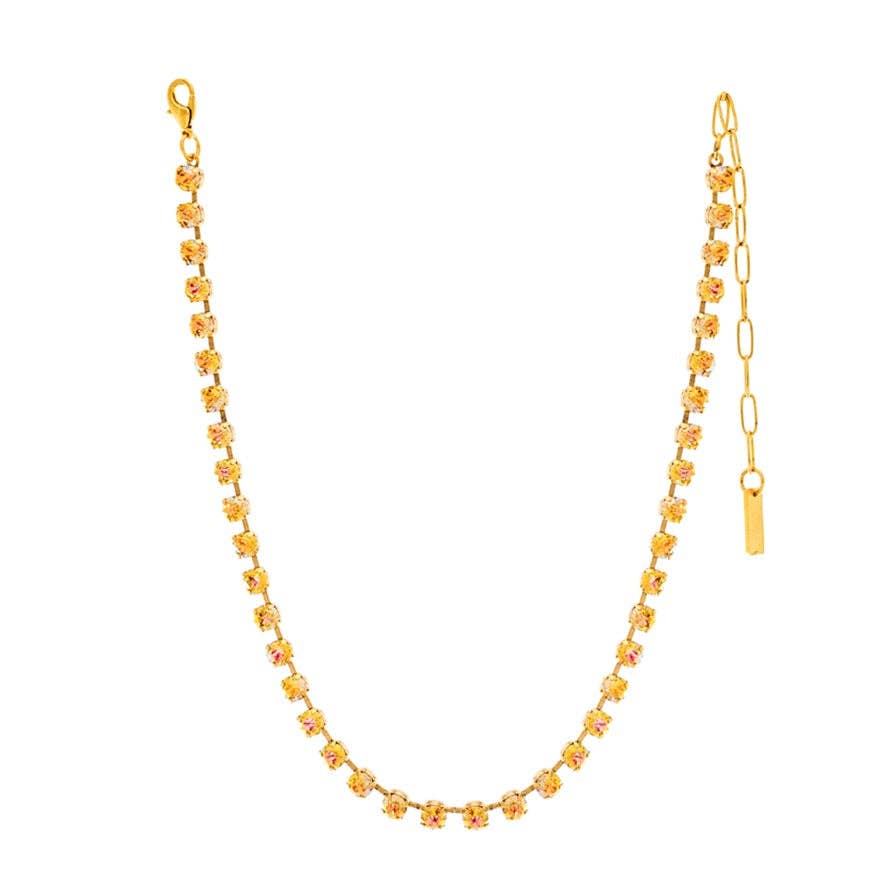 Sarina Necklace in Bohemian Wonderland: Tanzanite Glimmer