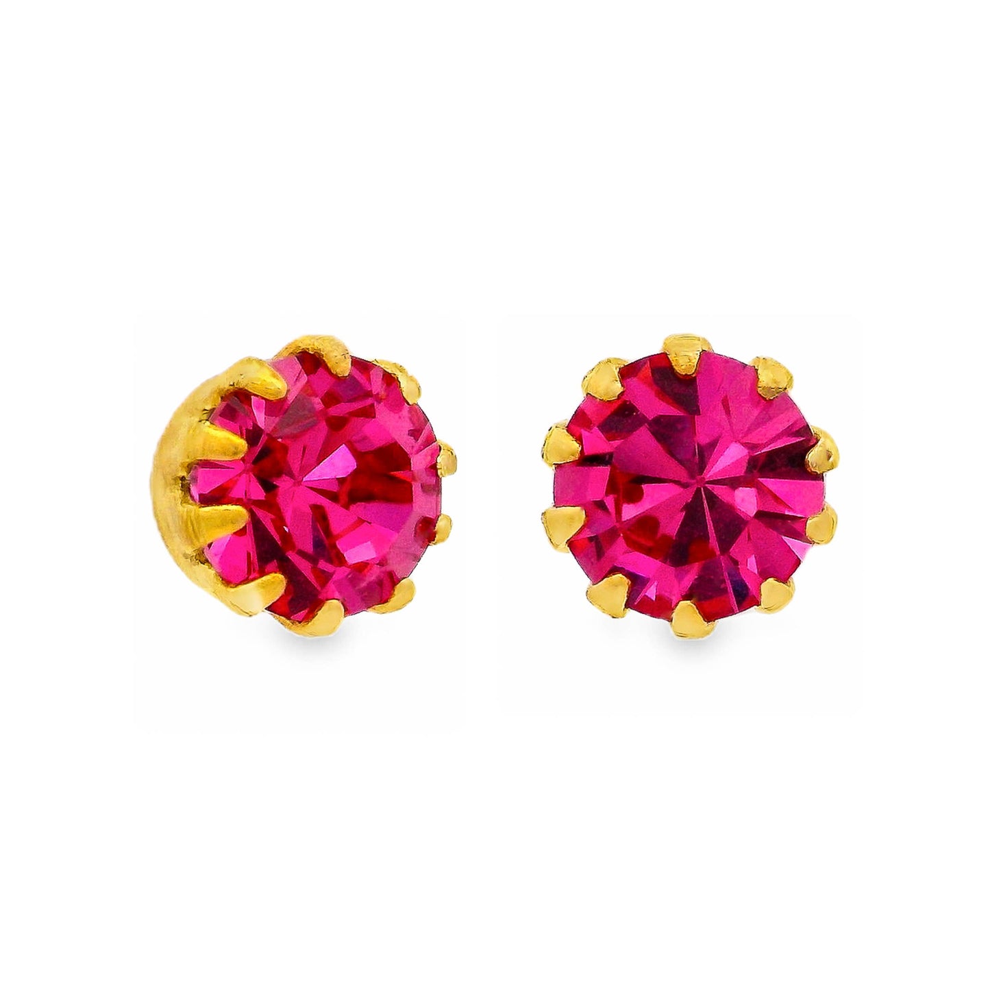 Mini Chrisley Studs: Tanzanite Glimmer