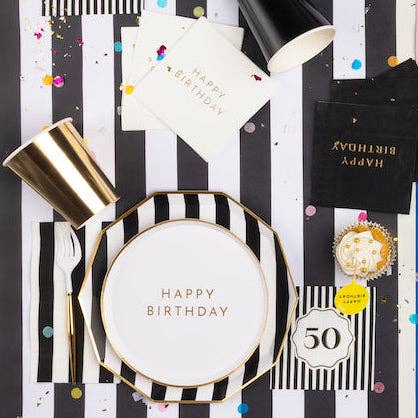 50TH BIRTHDAY COCKTAIL NAPKINS