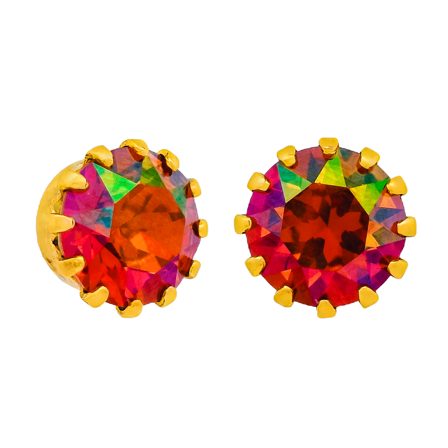 Chrisley Studs in Candy Crush: Aqua Bohemica Lemon
