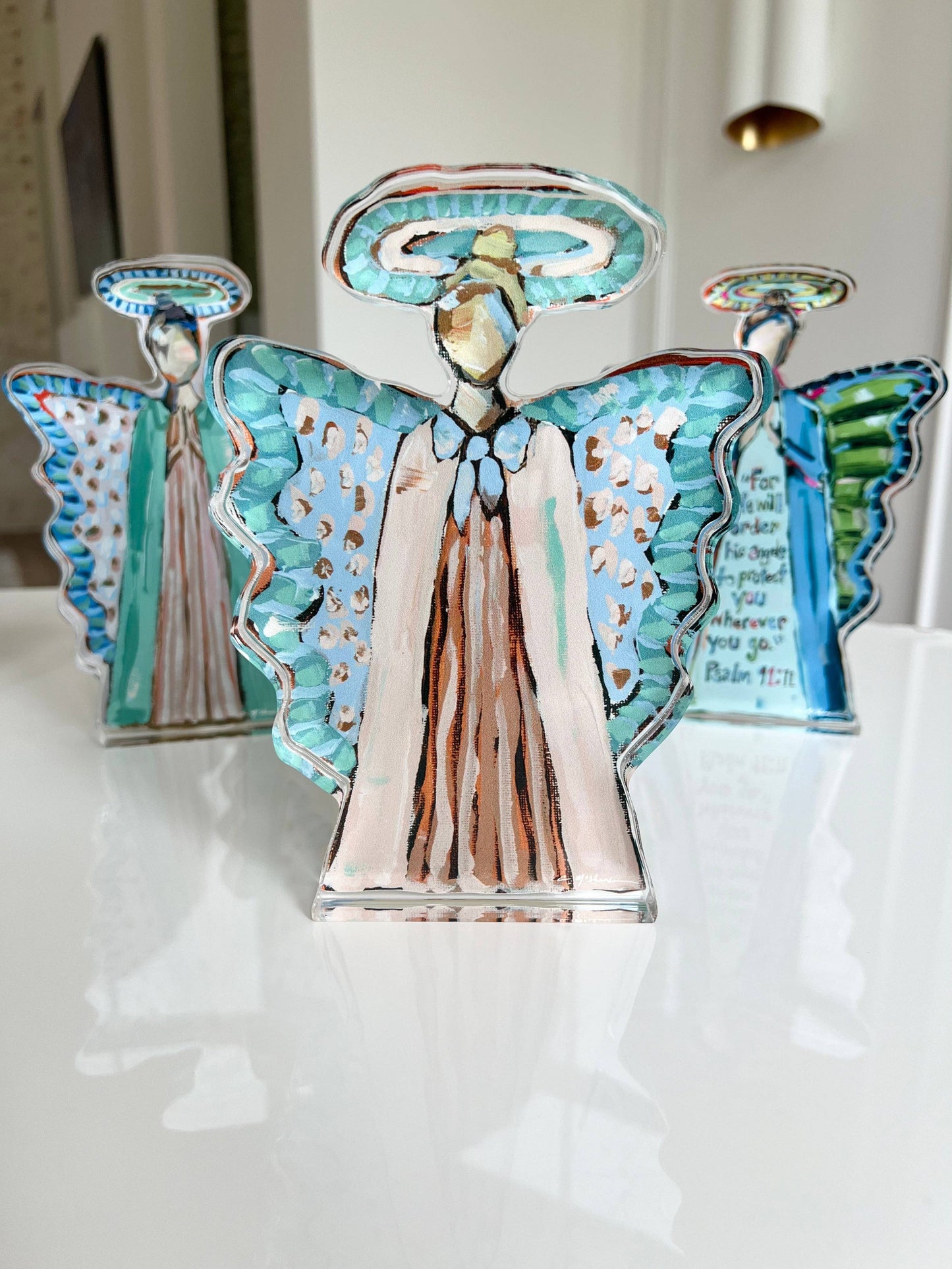 "Heavenly Angel II" Acrylic Small Shelfie