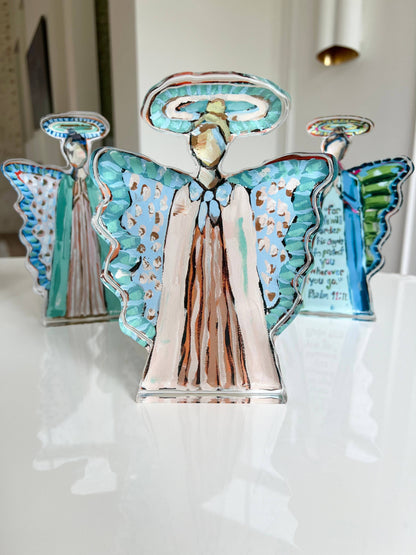 "Heavenly Angel II" Acrylic Small Shelfie