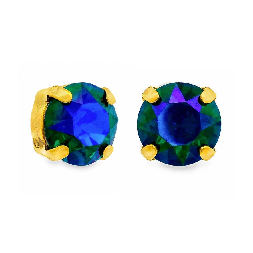 Oakland Studs in Bohemian Wonderland: Indicolite