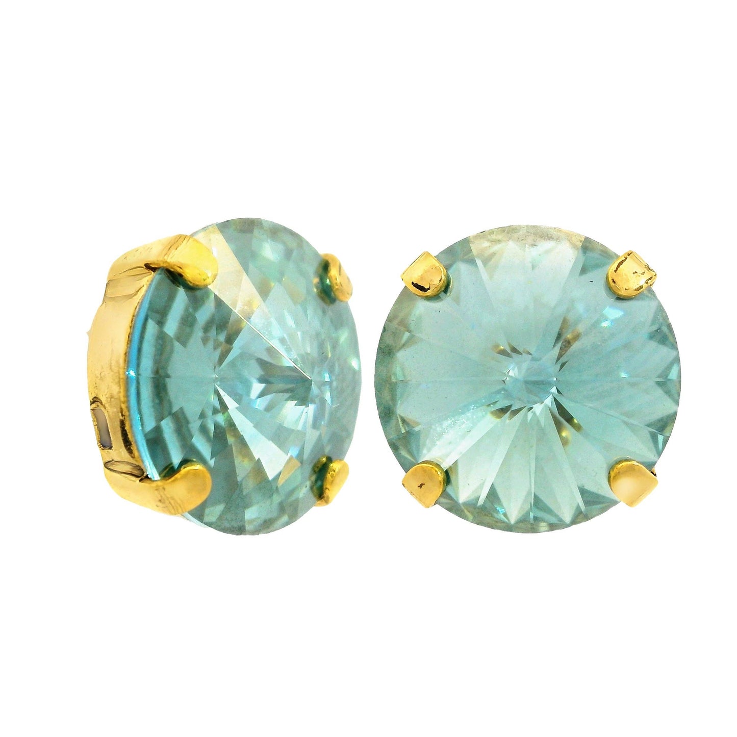 The Basics Studs: Indicolite