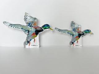 "Take Flight" Mallard Acrylic Small Block