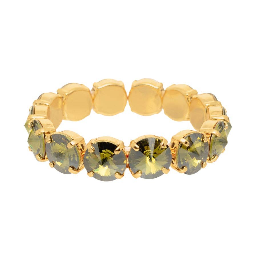 Croatia Stretch Bracelet in Solids: Ultra Fuchsia