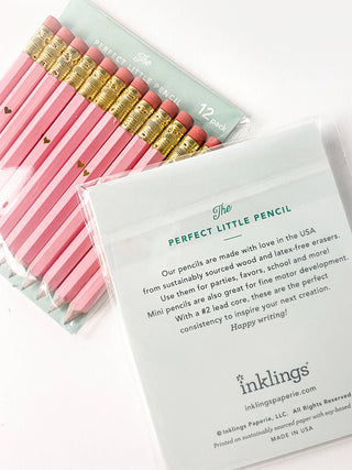 Mini Pencils - Hugs and Kisses