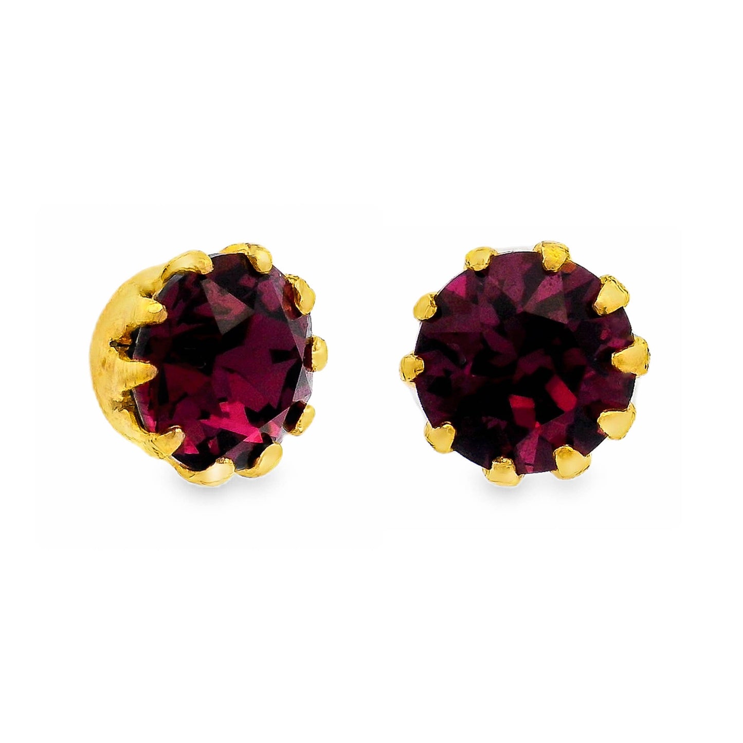 Mini Chrisley Studs: Chrome