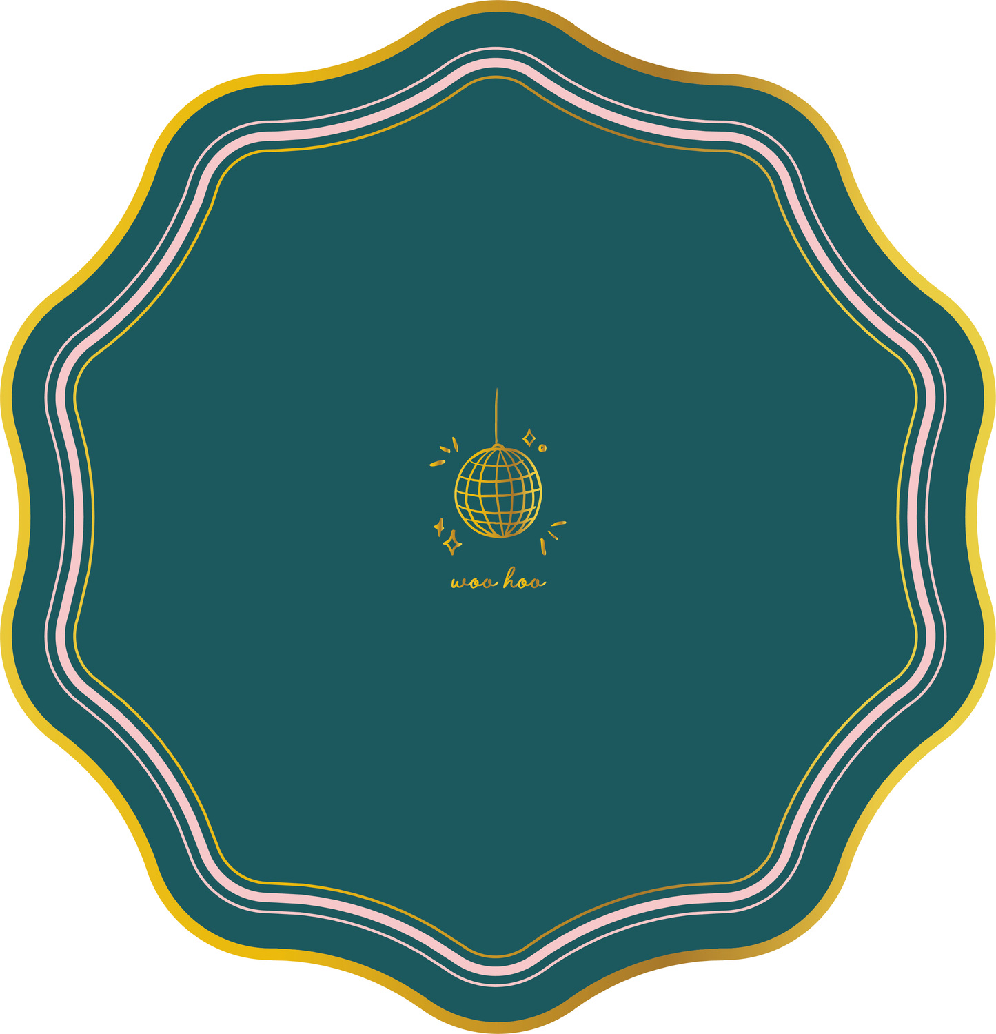Woo Hoo Icon Party Plates